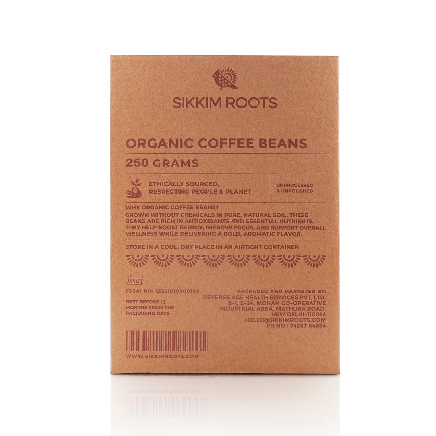 Organic Coffee Beans | 250 Grams
