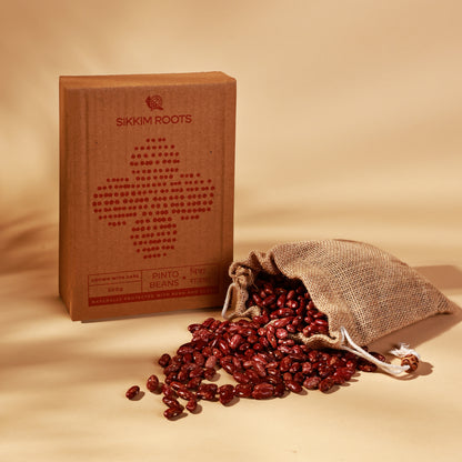 Pinto Beans (Chitra Rajma) | 500 Grams