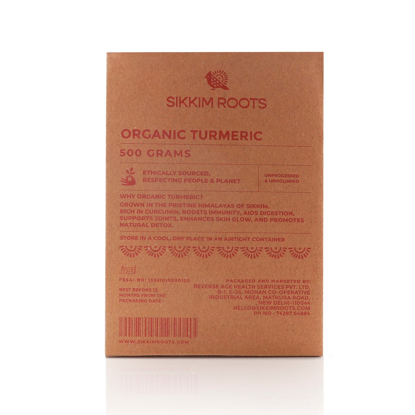 Organic Turmeric | 500 Grams