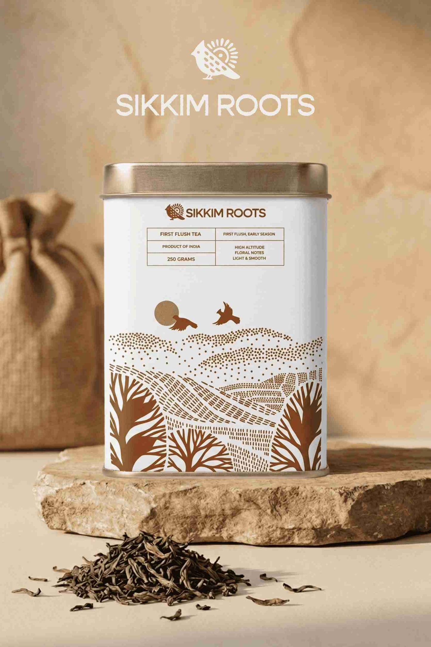 Organic First Flush Sikkim Tea | 250 Grams