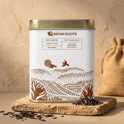 Organic First Flush Sikkim Tea | 250 Grams